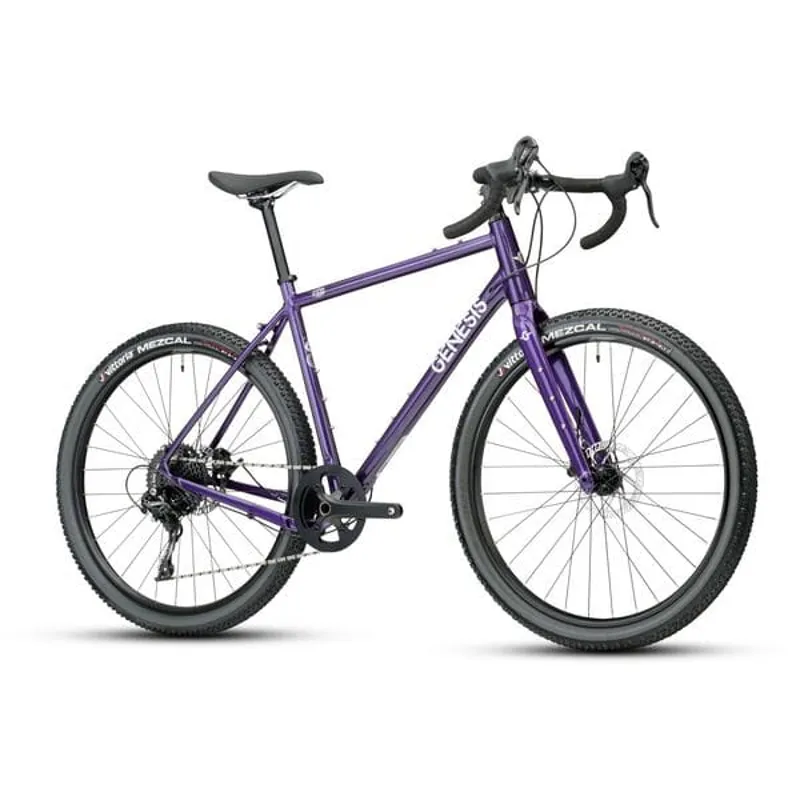 Genesis Fugio 10 Aluminium Gravel Bike - Purple - 2023-1